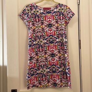 Boohoo geometric pattern minidress